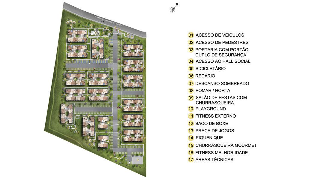 Apartamento à venda com 2 quartos, 41m² - Foto 2