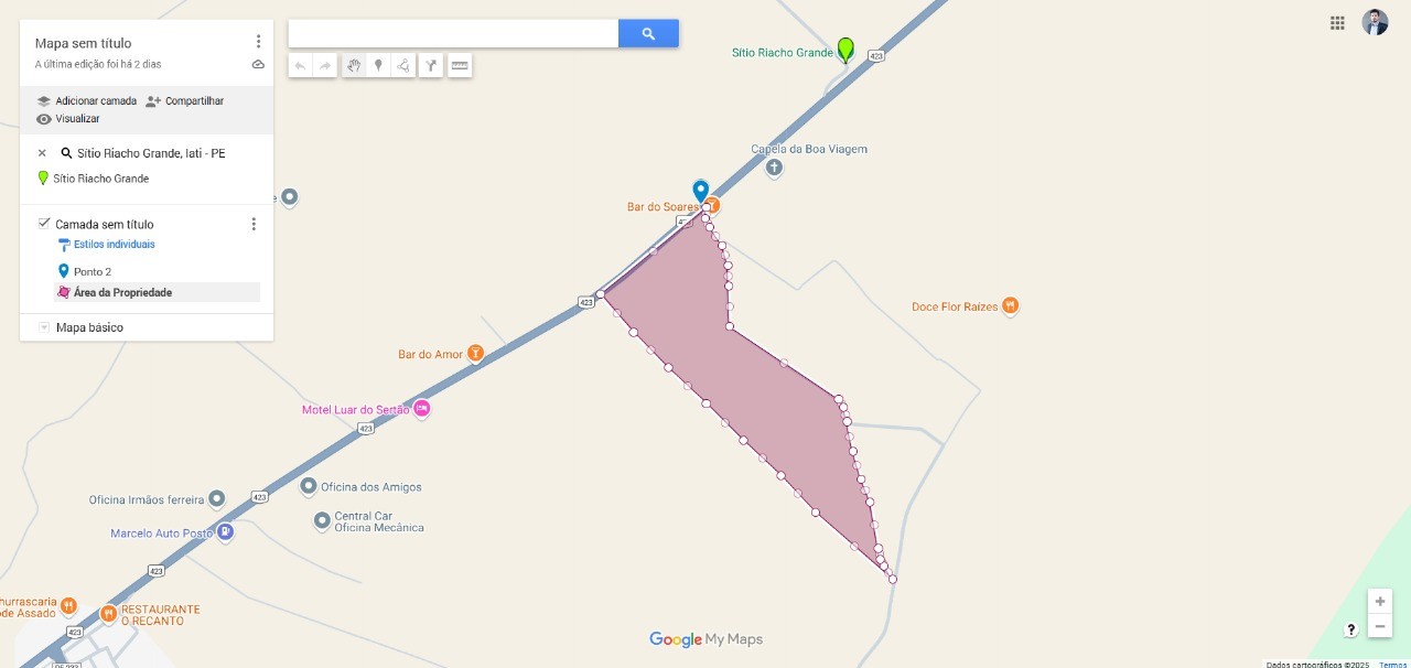 Terreno para venda em iati, sitio riacho grande